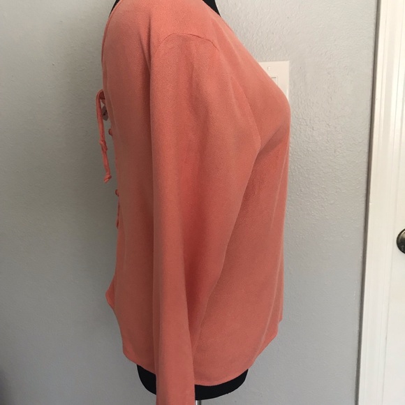 Cloth and stone coral long sleeve size XS - Picture 6 of 8